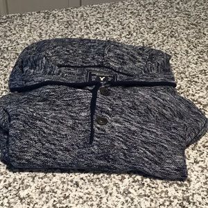 Pullover sweater with hood